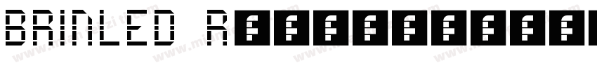 BRINLED Regular字体转换